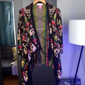 Say What Brand Tassel Sweater